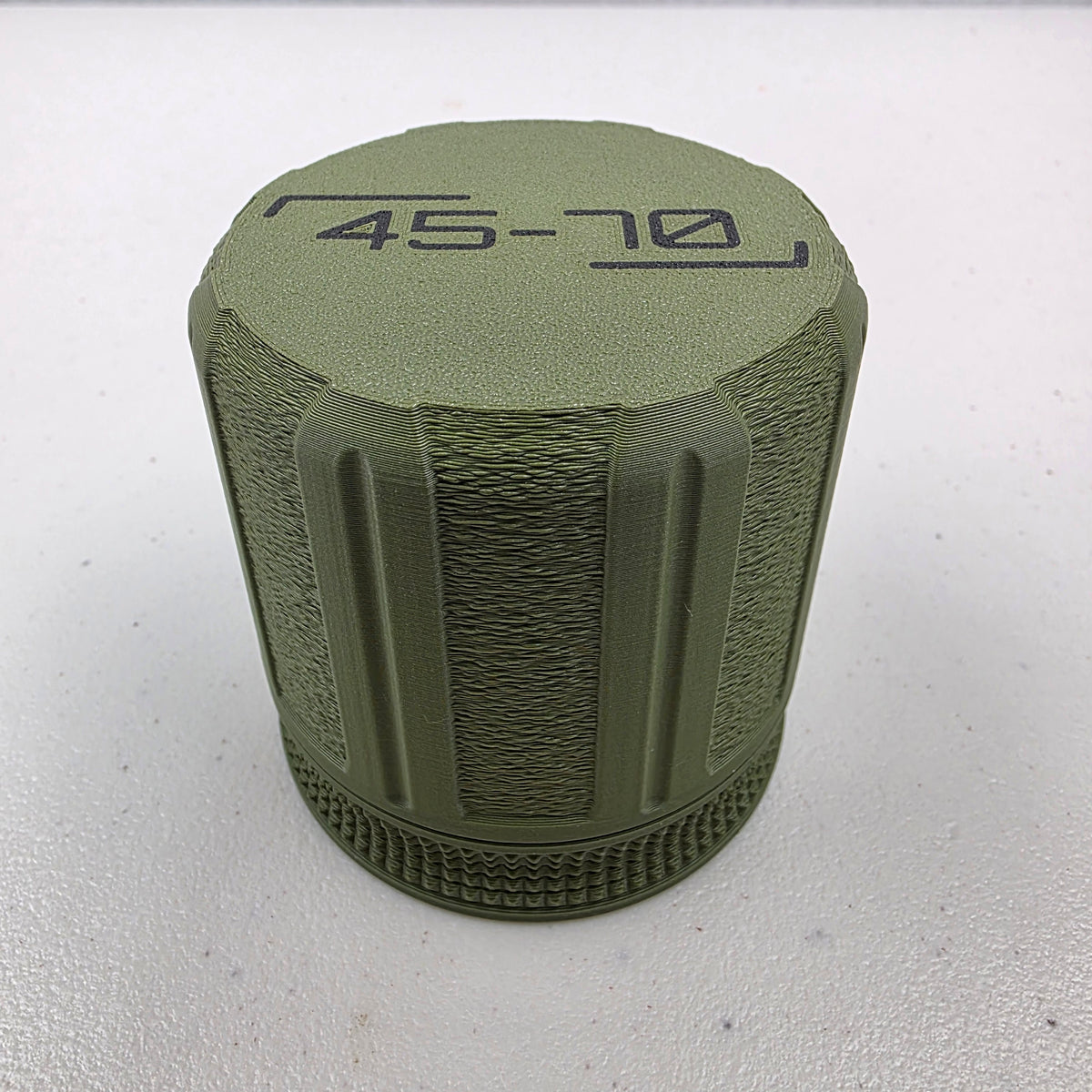 45-70 Caliber 9 Rounds Ammo Storage Box Case Container Hinged Lid & Latch
