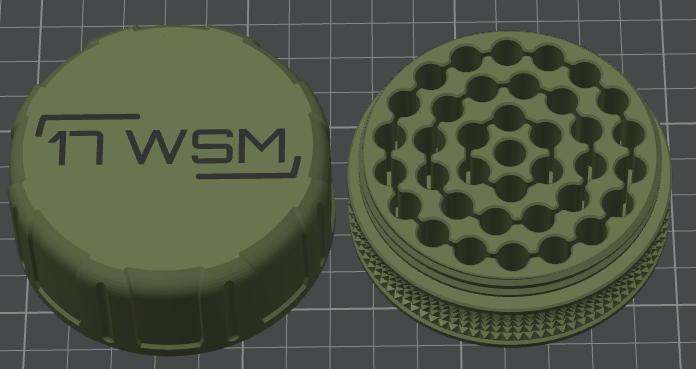 17 WSM 37 Rounds Ammo Storage Case