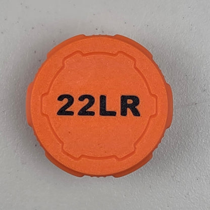 22 LR Mini Ammo Storage Case Container 55 Rounds with Screw On Lid - 3 Pack