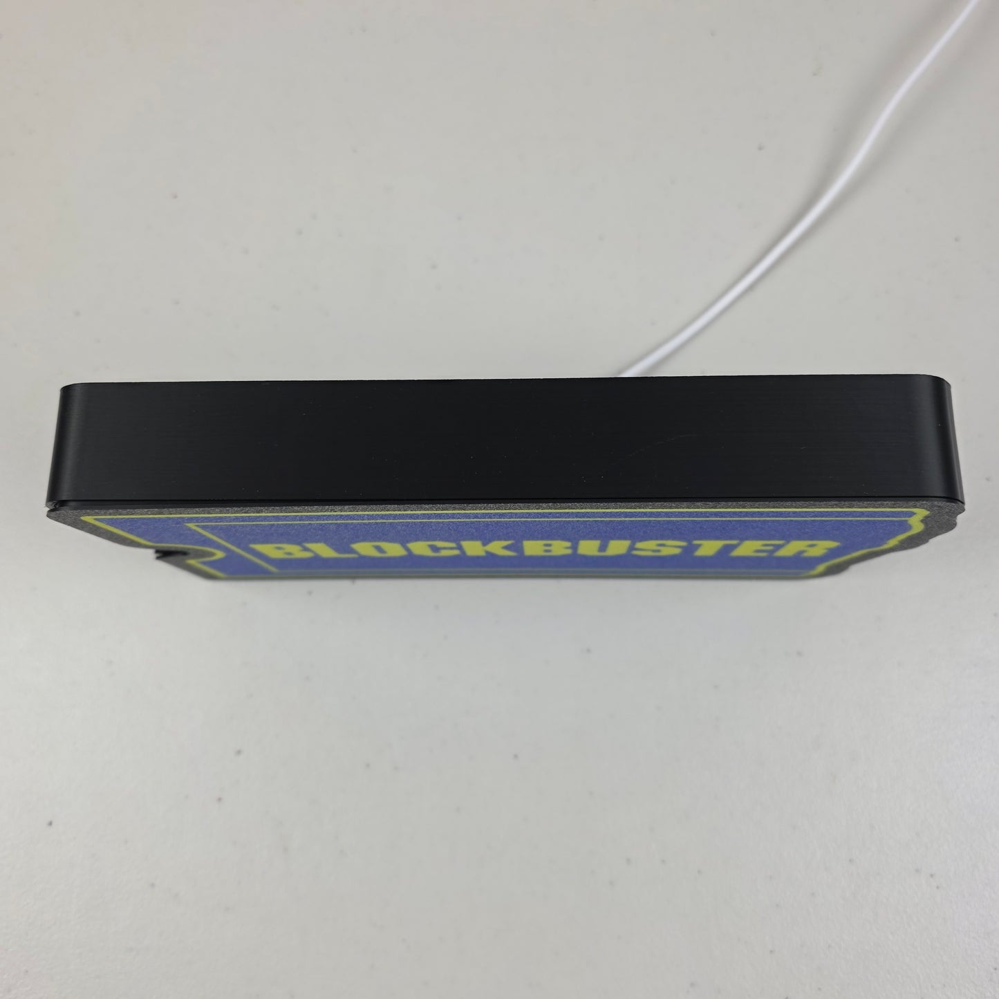Blockbuster Video Light Up LED Sign Decoration 9” Wide 3D Printed