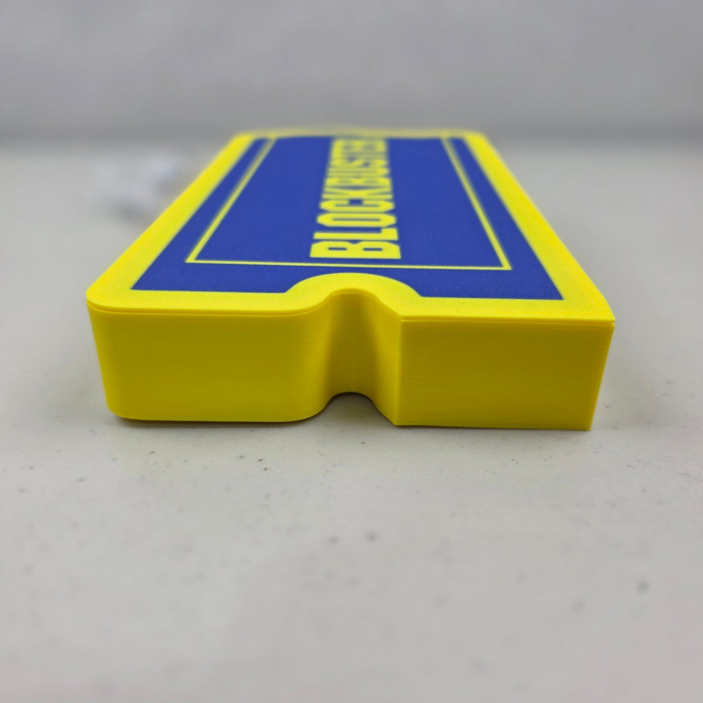 Blockbuster Video Light Up LED Sign Decoration 9” Wide 3D Printed