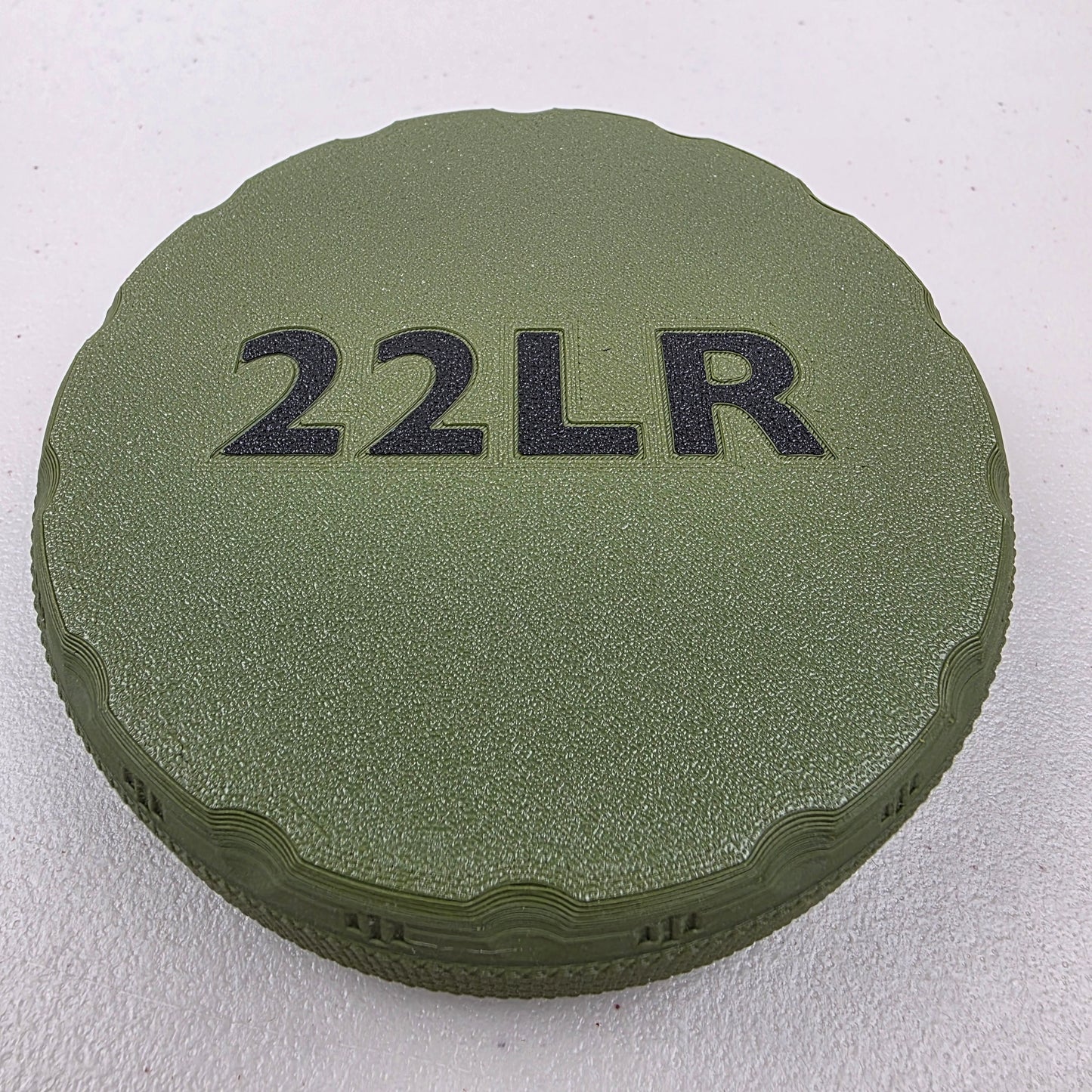 22 LR Ammo Box Storage Case Container 139 Rounds with Screw On Lid 3D Printed