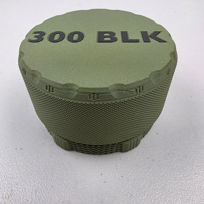 300 BLK Ammo Box Storage Case Container Holds 55 Rounds Screw On Lid 3D Printed