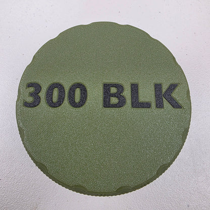 300 BLK Ammo Box Storage Case Container Holds 55 Rounds Screw On Lid 3D Printed