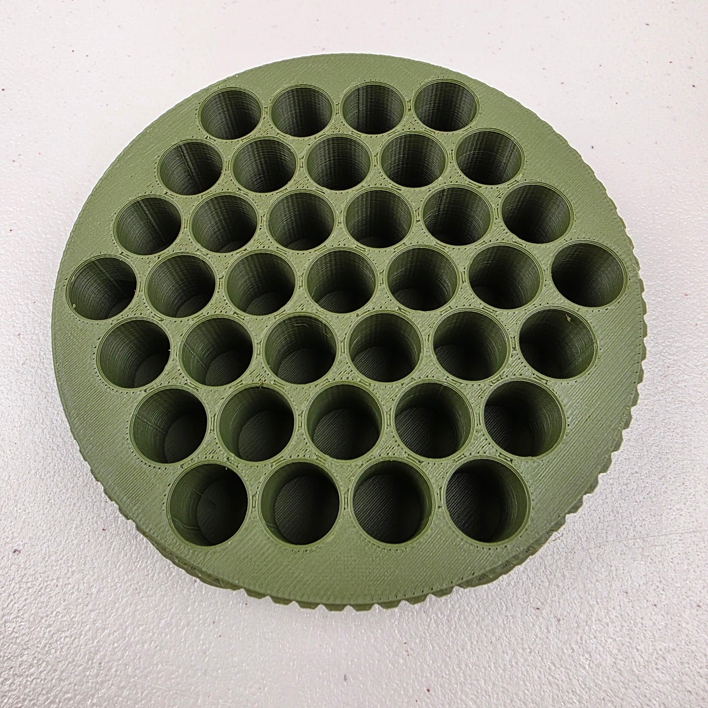 45 ACP Ammo Box Storage Case Container Holds 37 Rounds Screw On Lid - 3D Printed