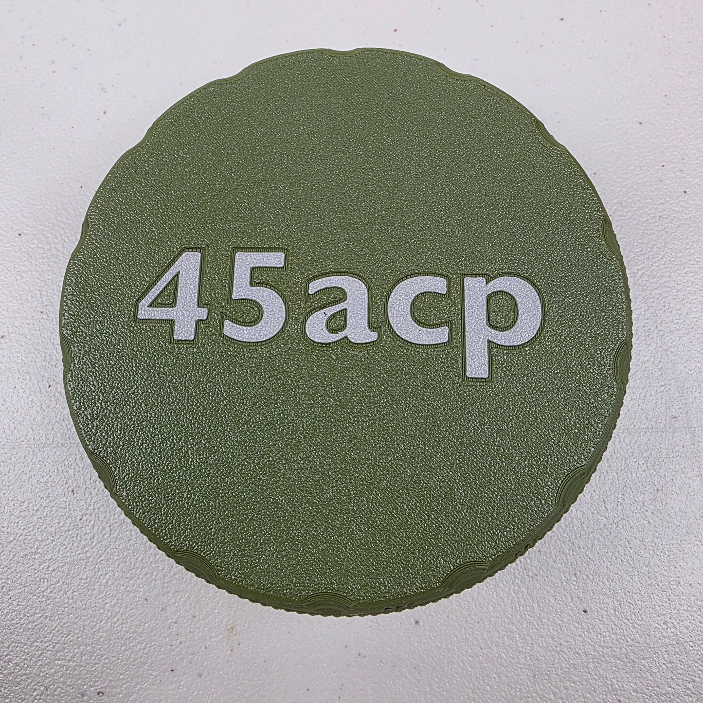 45 ACP Ammo Box Storage Case Container Holds 37 Rounds Screw On Lid - 3D Printed