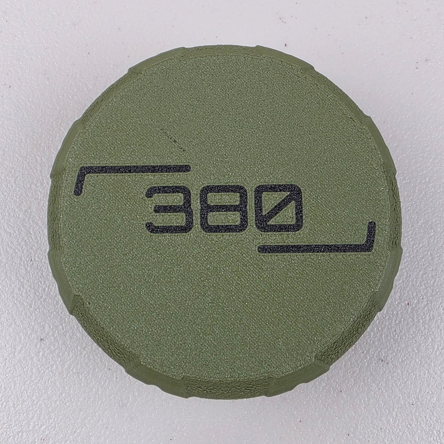 380 Ammo Box Storage Case Container 20 Rounds with Screw On Lid 3D Printed