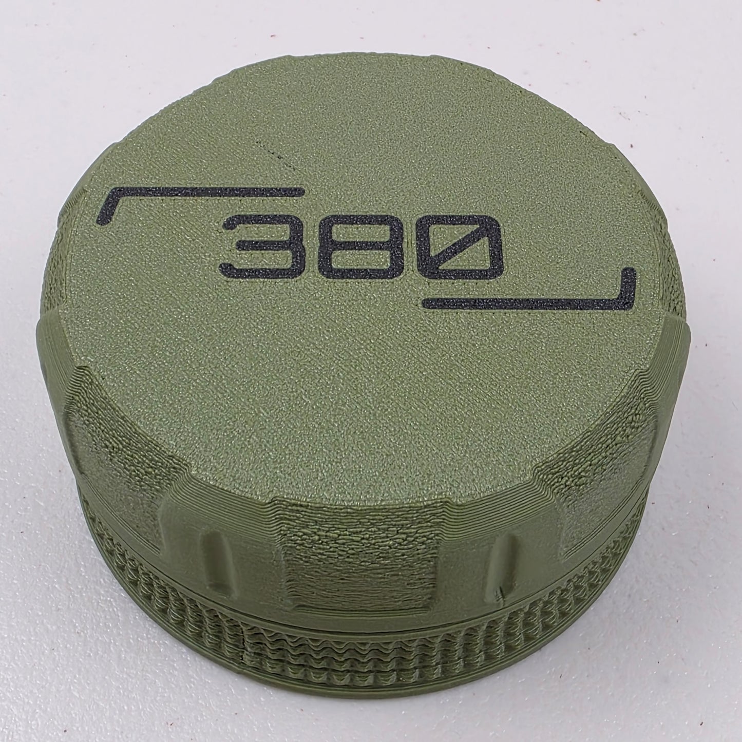 380 Ammo Box Storage Case Container 20 Rounds with Screw On Lid 3D Printed