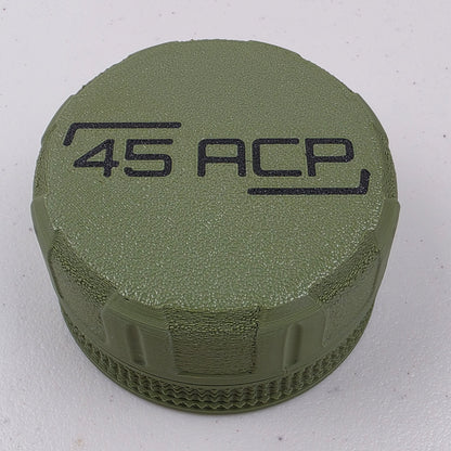 45 ACP Ammo Box Storage Case Container 16 Rounds with Screw On Lid 3D Printed