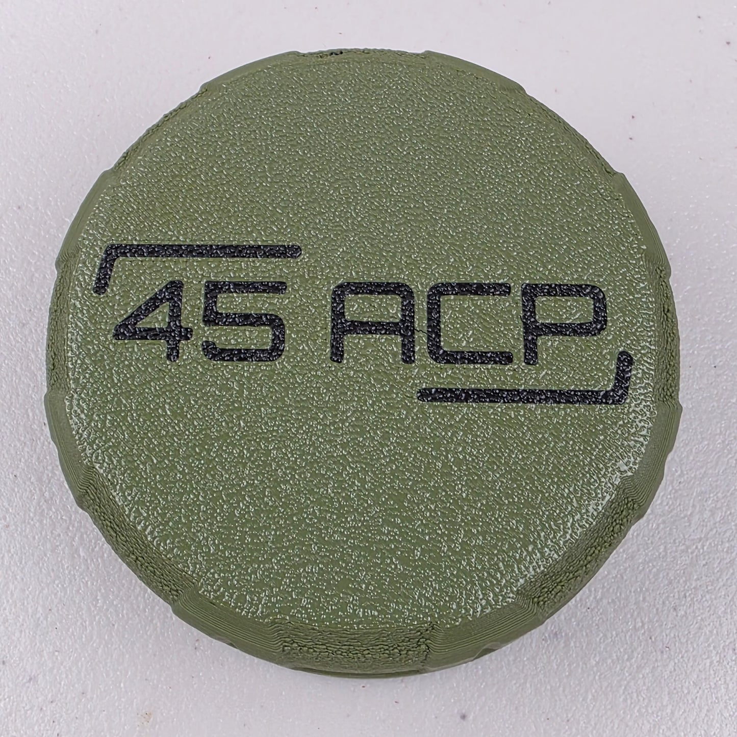 45 ACP Ammo Box Storage Case Container 16 Rounds with Screw On Lid 3D Printed