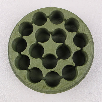 45 ACP Ammo Box Storage Case Container 16 Rounds with Screw On Lid 3D Printed