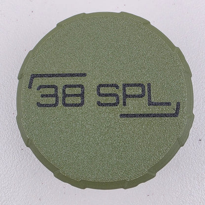 38 SPL Ammo Box Storage Case Container 20 Rounds with Screw On Lid 3D Printed