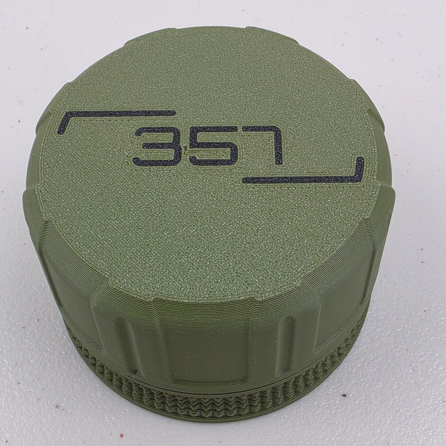 357 MAG Ammo Box Storage Case Container 20 Rounds with Screw On Lid 3D Printed