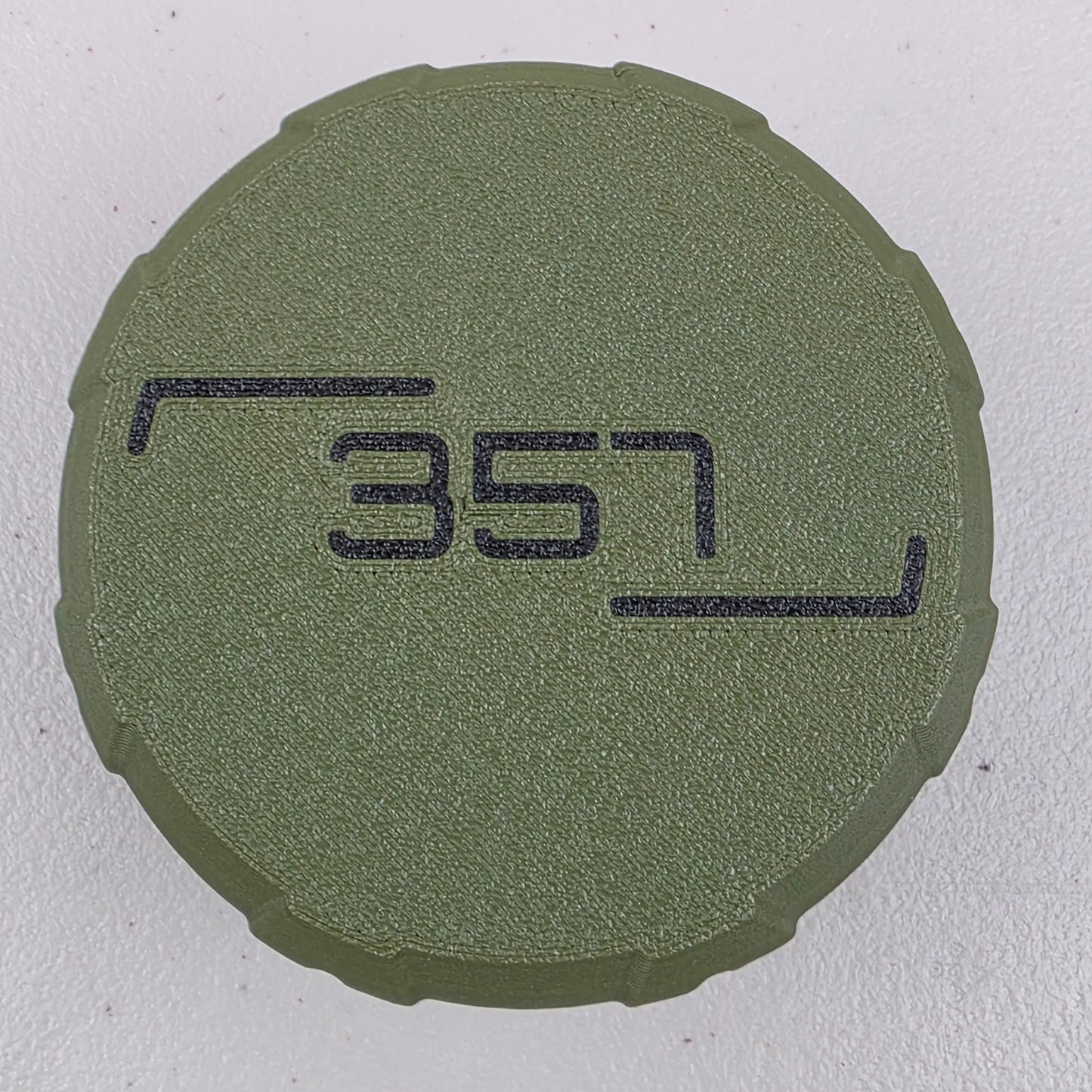 357 MAG Ammo Box Storage Case Container 20 Rounds with Screw On Lid 3D Printed