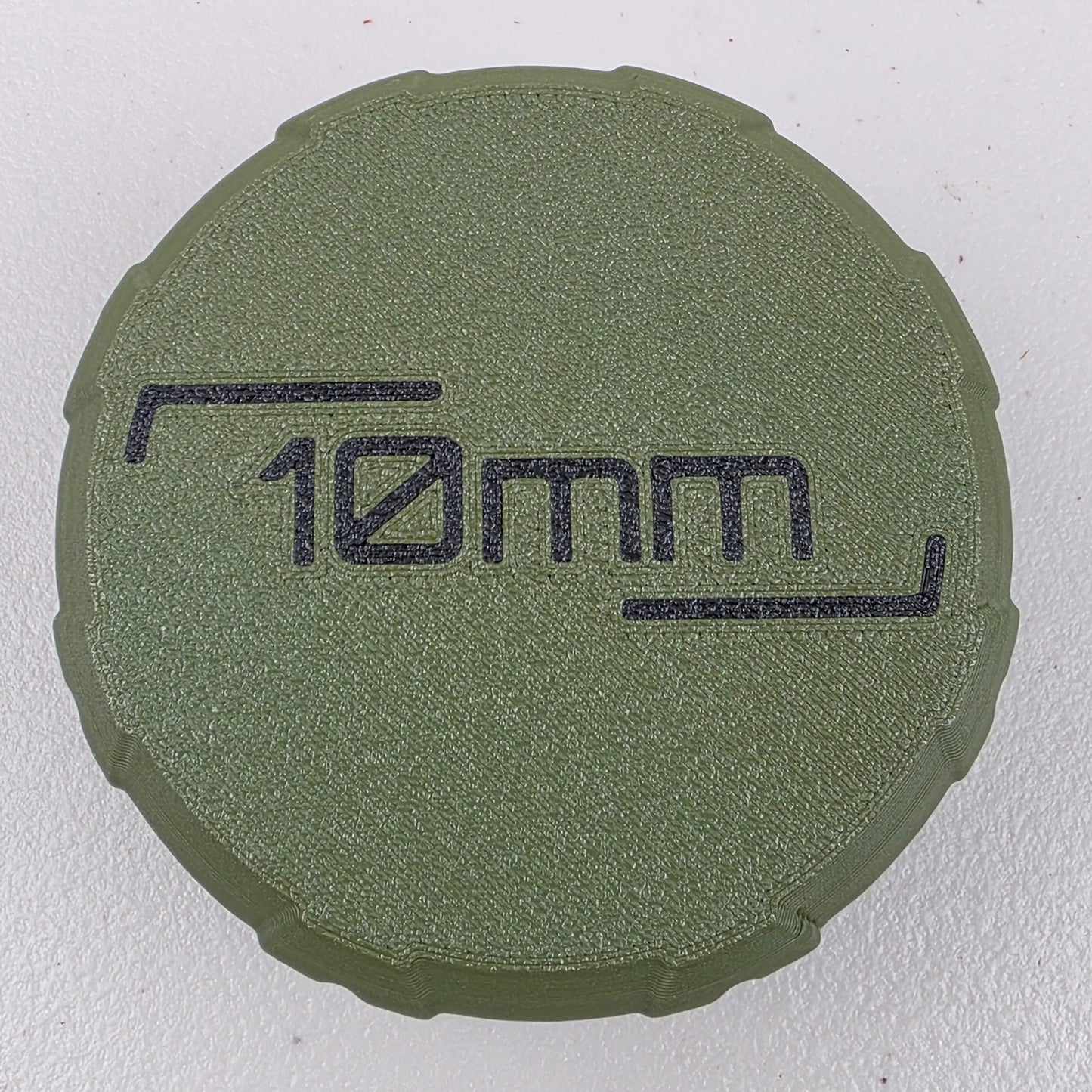 10mm Ammo Box Storage Case Container 20 Rounds with Screw On Lid 3D Printed