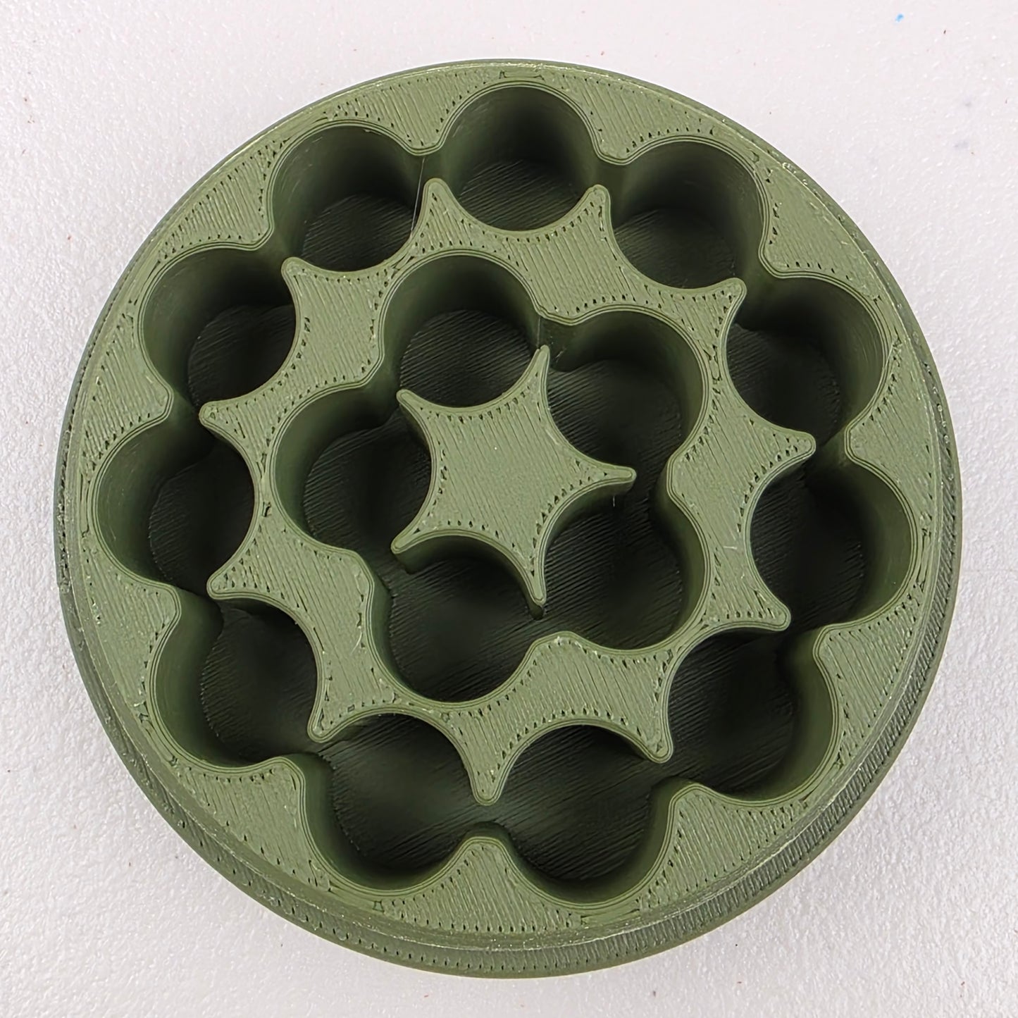 6.5 CM Ammo Box Storage Case Container 16 Rounds with Screw On Lid 3D Printed