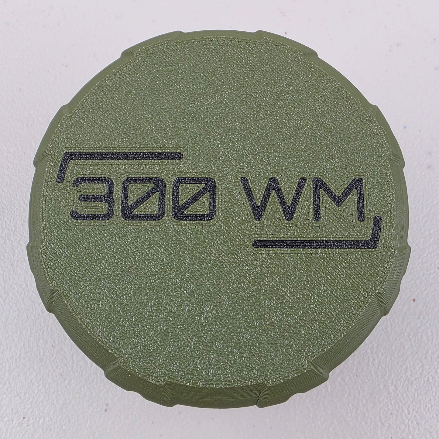 .300 WM Ammo Box Storage Case Container 13 Rounds with Screw On Lid 3D Printed