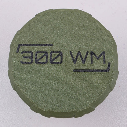 .300 WM Ammo Box Storage Case Container 13 Rounds with Screw On Lid 3D Printed