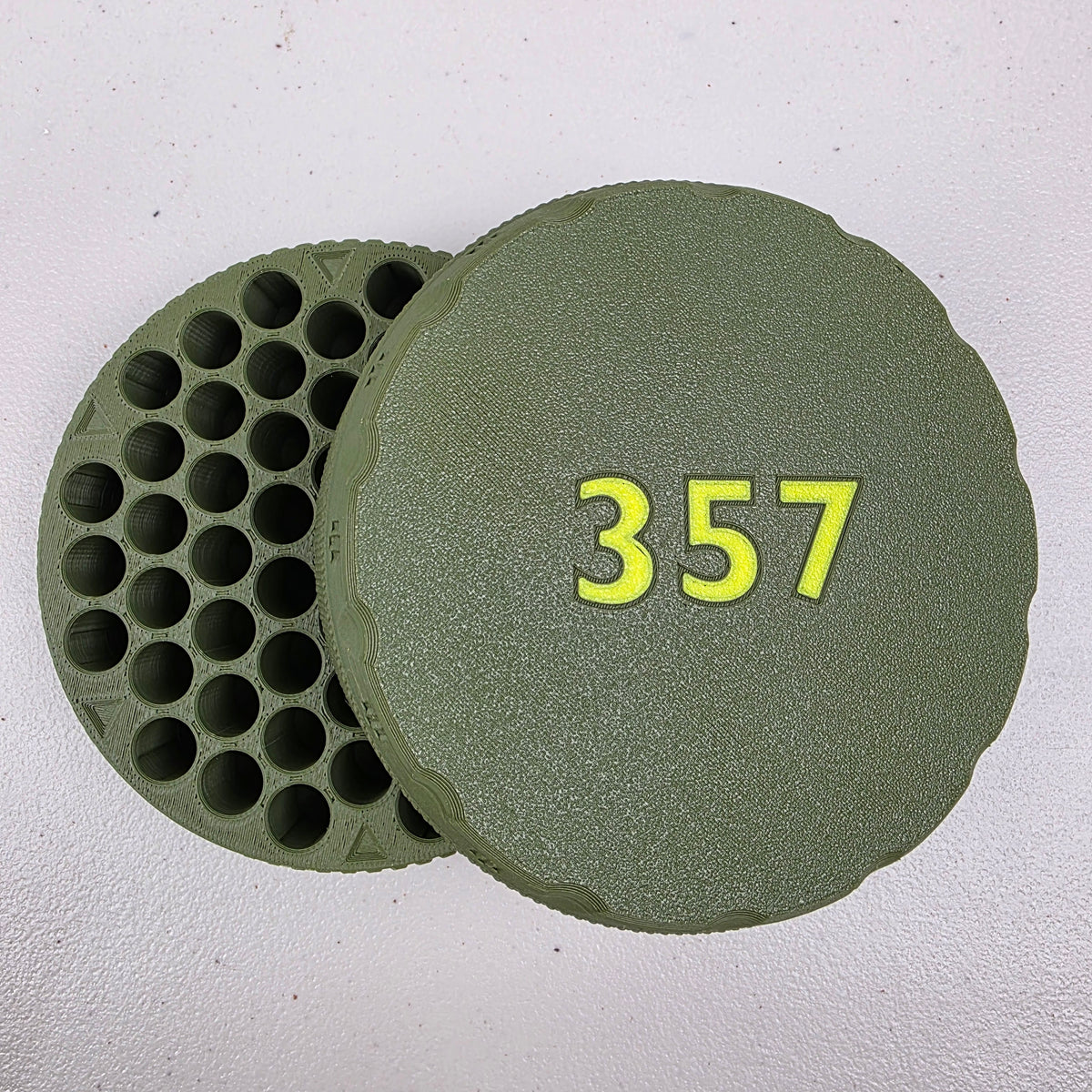 357 MAG Ammo Box Storage Case Container 55 Rounds