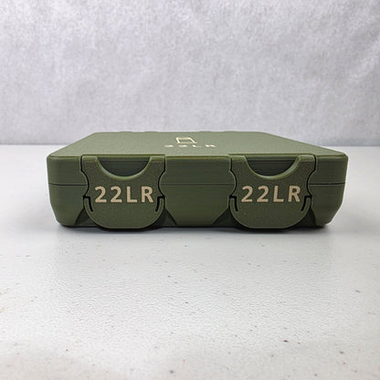 🌟 22 LR Ammo Box Storage Case Container  Holds 300 Rounds with Hinged Lid & Latch