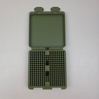 🌟 22 LR Ammo Box Storage Case Container  Holds 300 Rounds with Hinged Lid & Latch