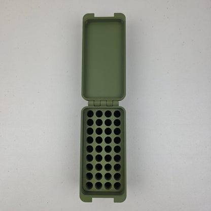 410 Bore 36 Rounds 3" Shell Ammo Storage Box Case Container Hinged Lid & Latch USA Made
