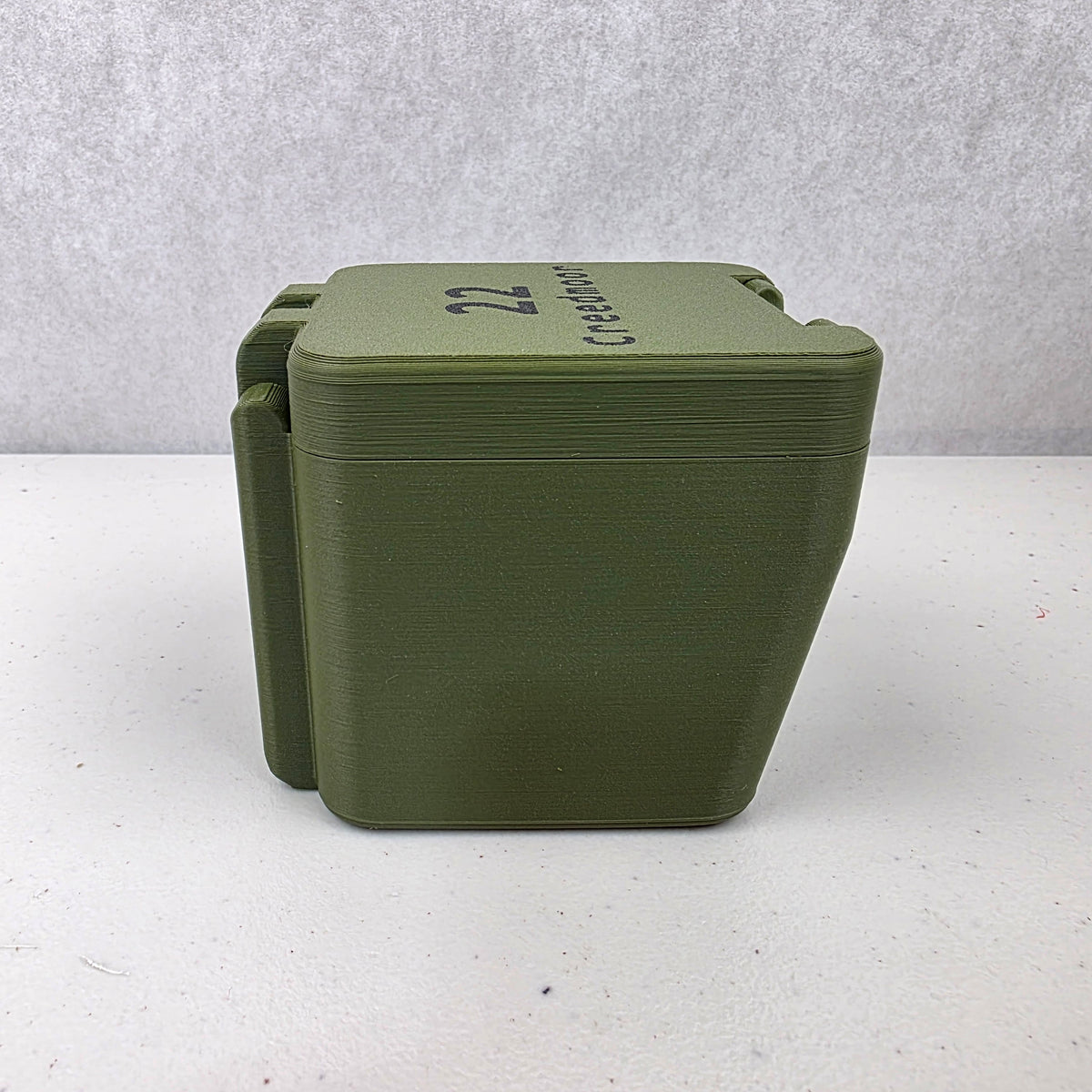 22 Creedmoor 25 Rounds Ammo Box Storage Case Container