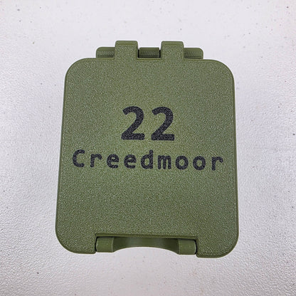 22 Creedmoor 25 Rounds Ammo Box Storage Case Container