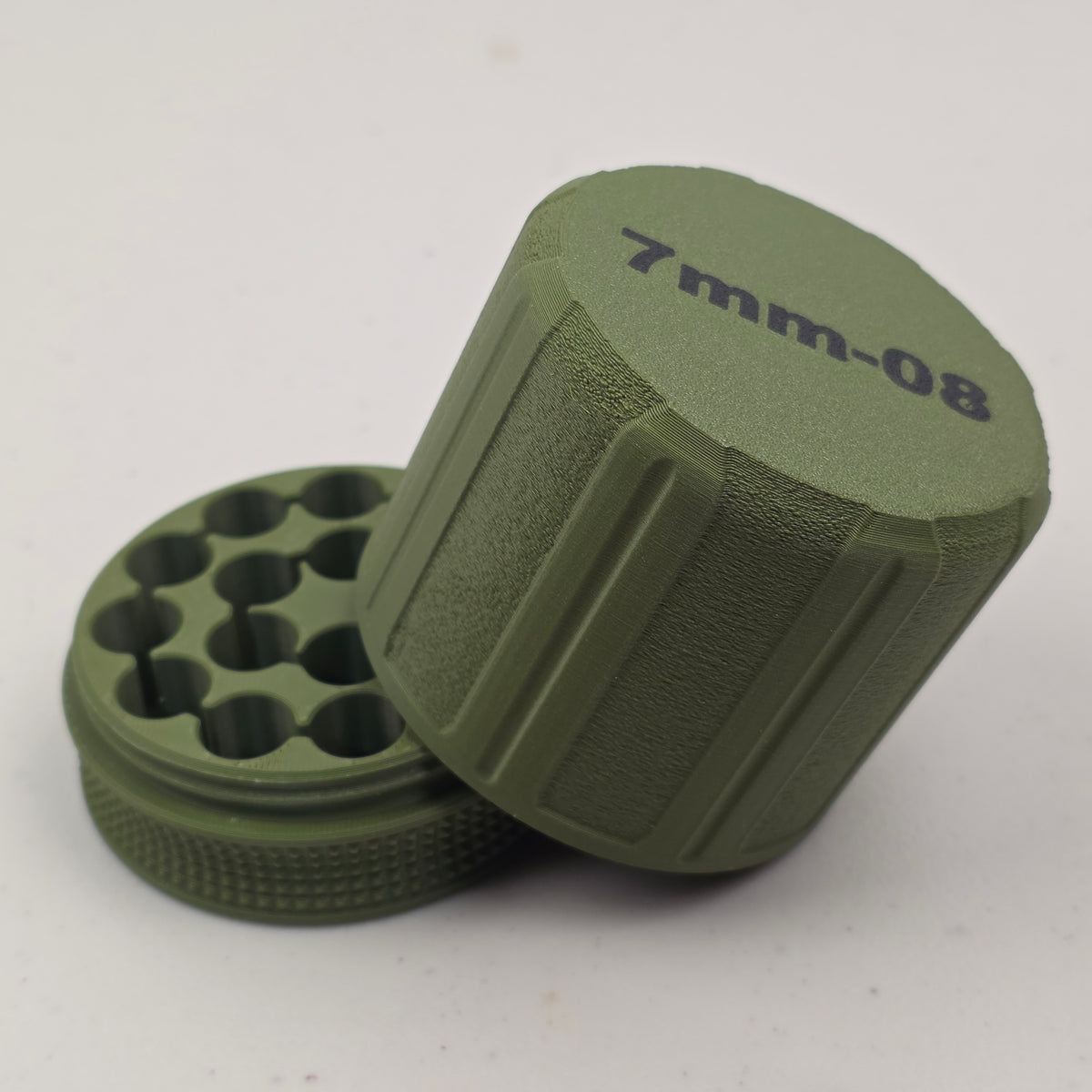 7mm-08 16 Rounds Ammo Storage Box Case Container
