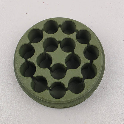 7mm-08 16 Rounds Ammo Storage Box Case Container