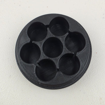 18650 Battery Storage Case Container Holds 7 Batteries