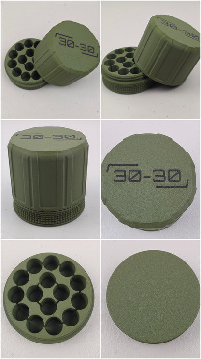 30-30 Ammo Storage Case Container Box 15 Rounds