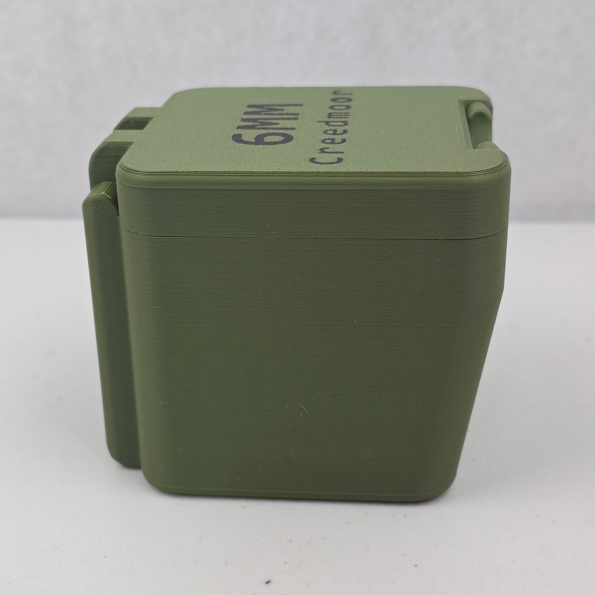 6mm Creedmoor 25 Rounds Ammo Box Storage Case Container