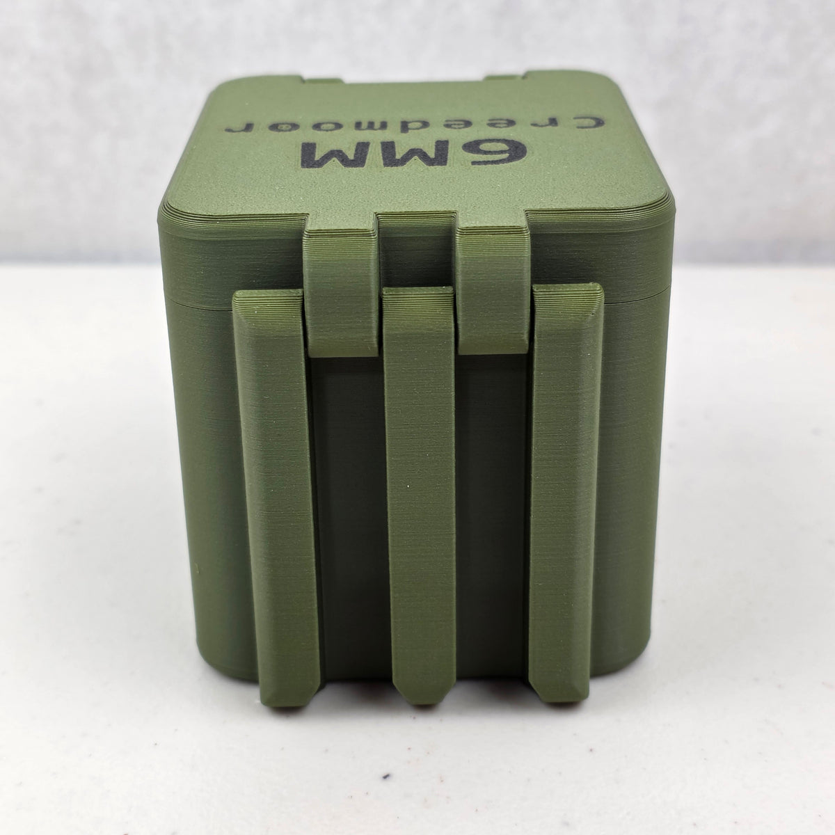 6mm Creedmoor 25 Rounds Ammo Box Storage Case Container