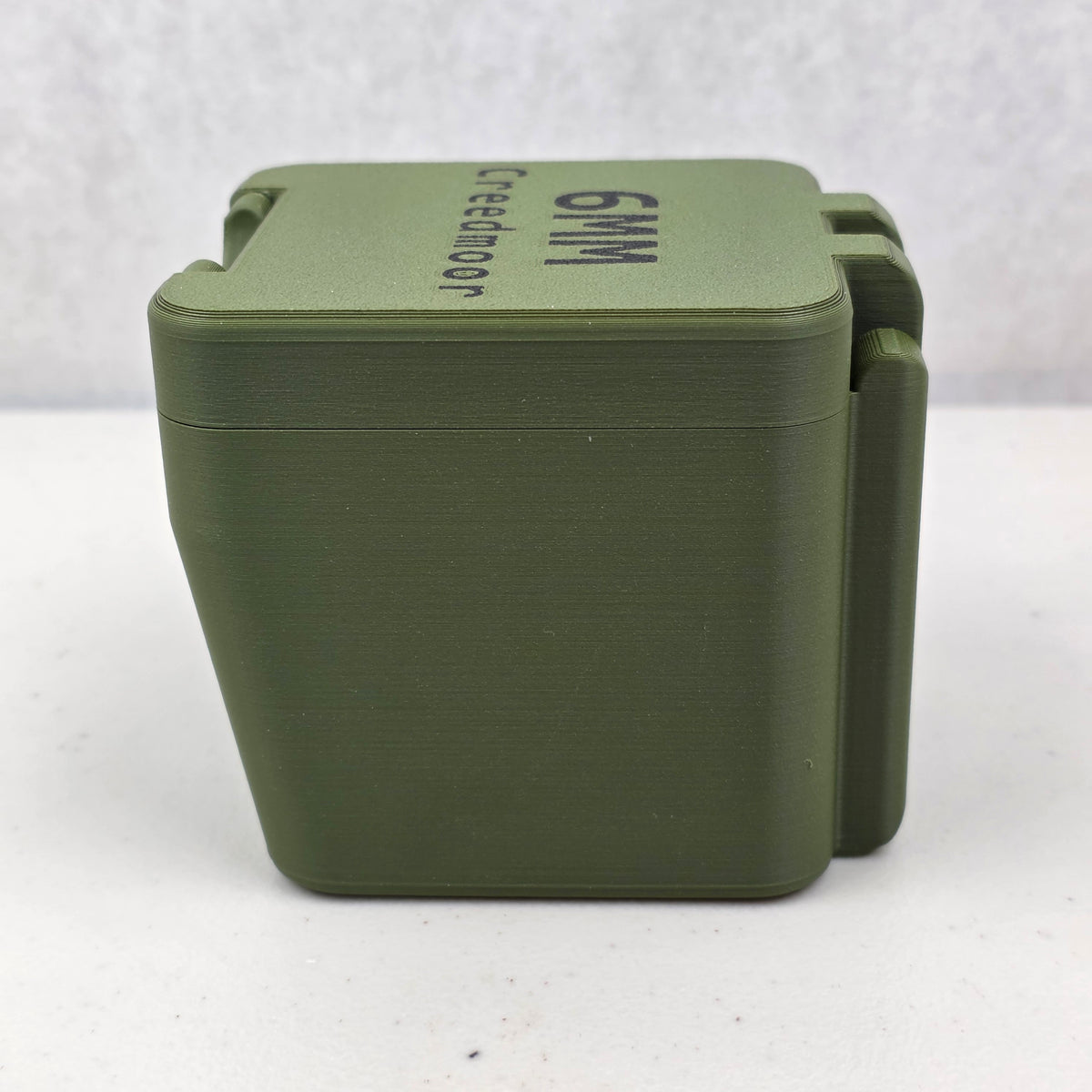 6mm Creedmoor 25 Rounds Ammo Box Storage Case Container