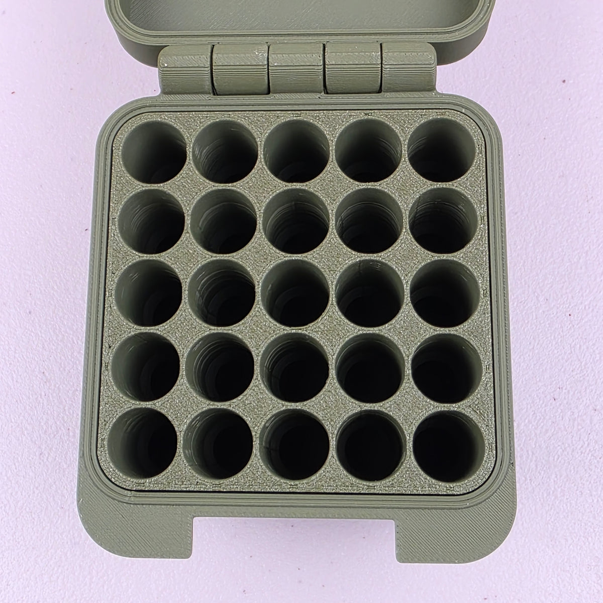 6mm Creedmoor 25 Rounds Ammo Box Storage Case Container