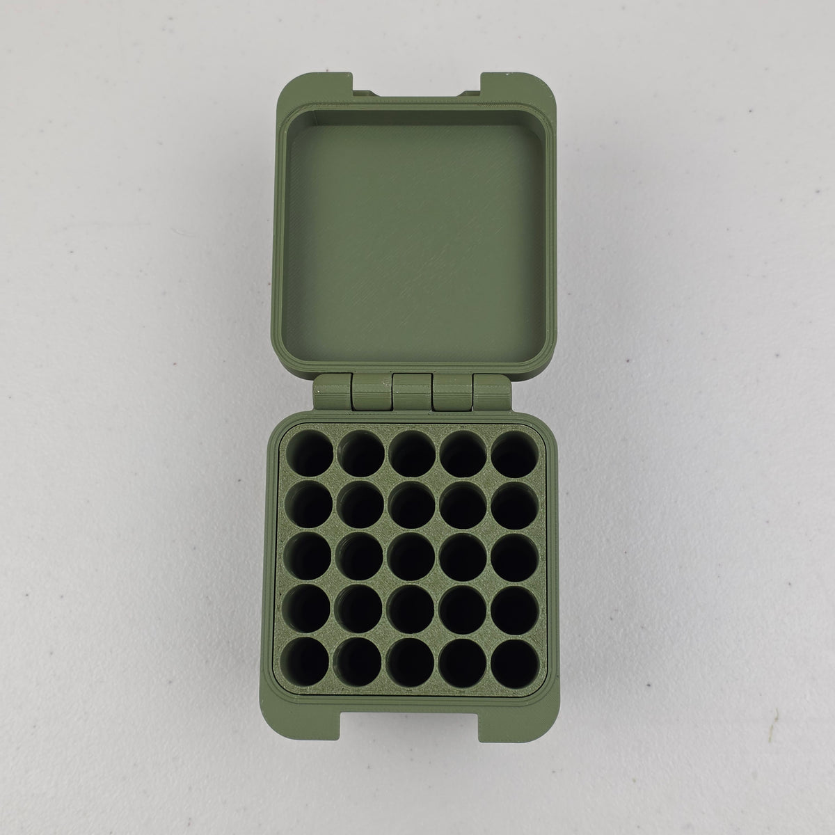6mm Creedmoor 25 Rounds Ammo Box Storage Case Container
