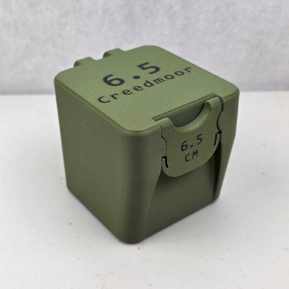 6.5 Creedmoor 25 Rounds Ammo Box Storage Case Container