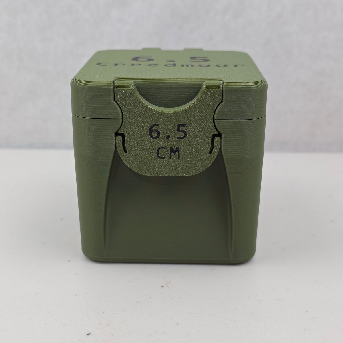 6.5 Creedmoor 25 Rounds Ammo Box Storage Case Container