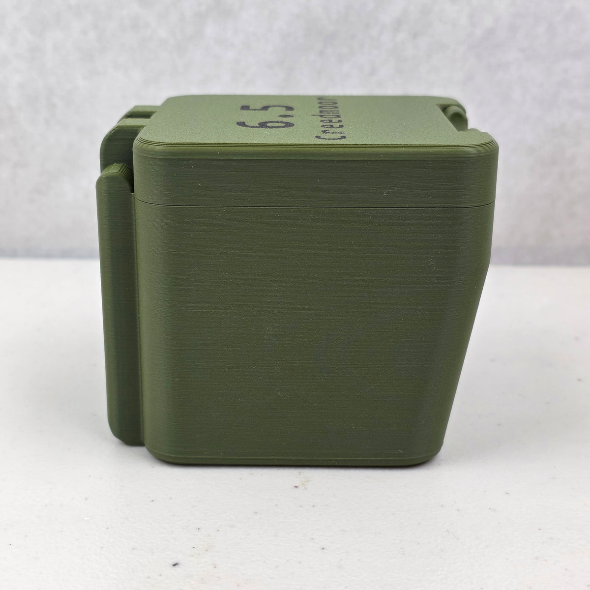 6.5 Creedmoor 25 Rounds Ammo Box Storage Case Container