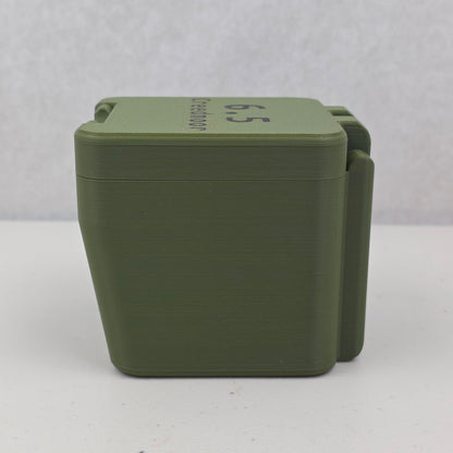 6.5 Creedmoor 25 Rounds Ammo Box Storage Case Container