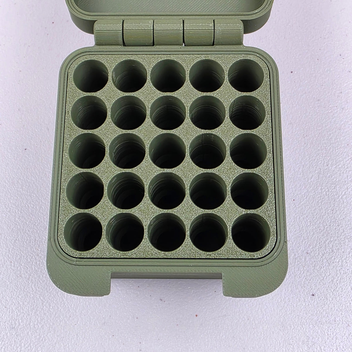 6.5 Creedmoor 25 Rounds Ammo Box Storage Case Container