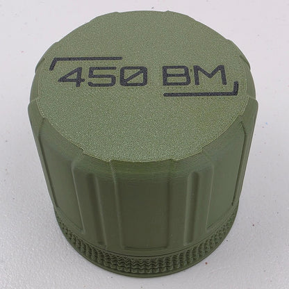 450 Bushmaster Ammo Box Storage Case Container 16 Rounds Screw On Lid 3D Printed