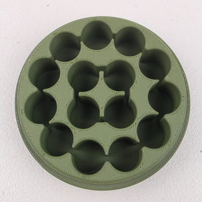 450 Bushmaster Ammo Box Storage Case Container 16 Rounds Screw On Lid 3D Printed