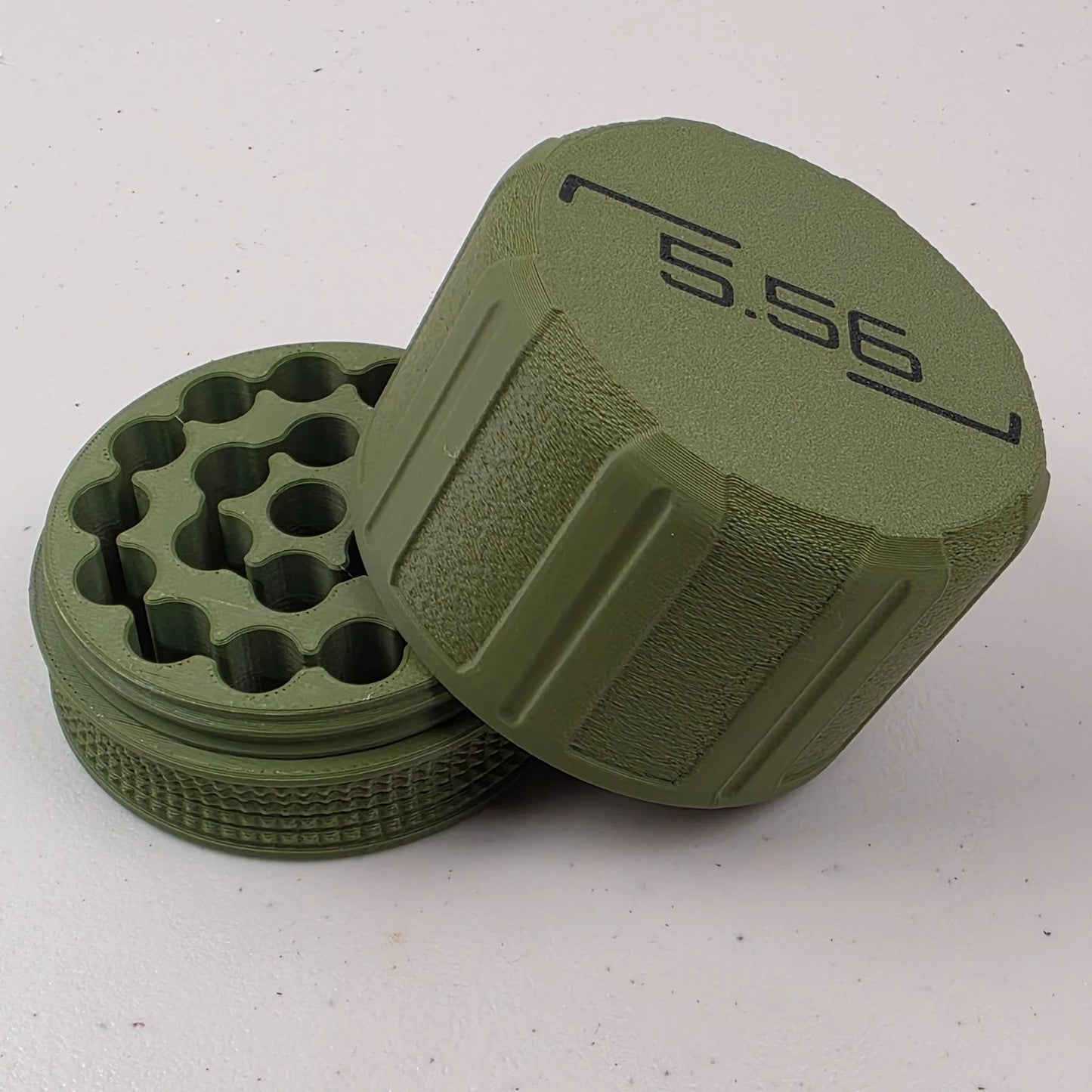 5.56 Ammo Box Storage Case Container 20 Rounds with Screw On Lid | 3D Printed & Ships Next Day From Utah