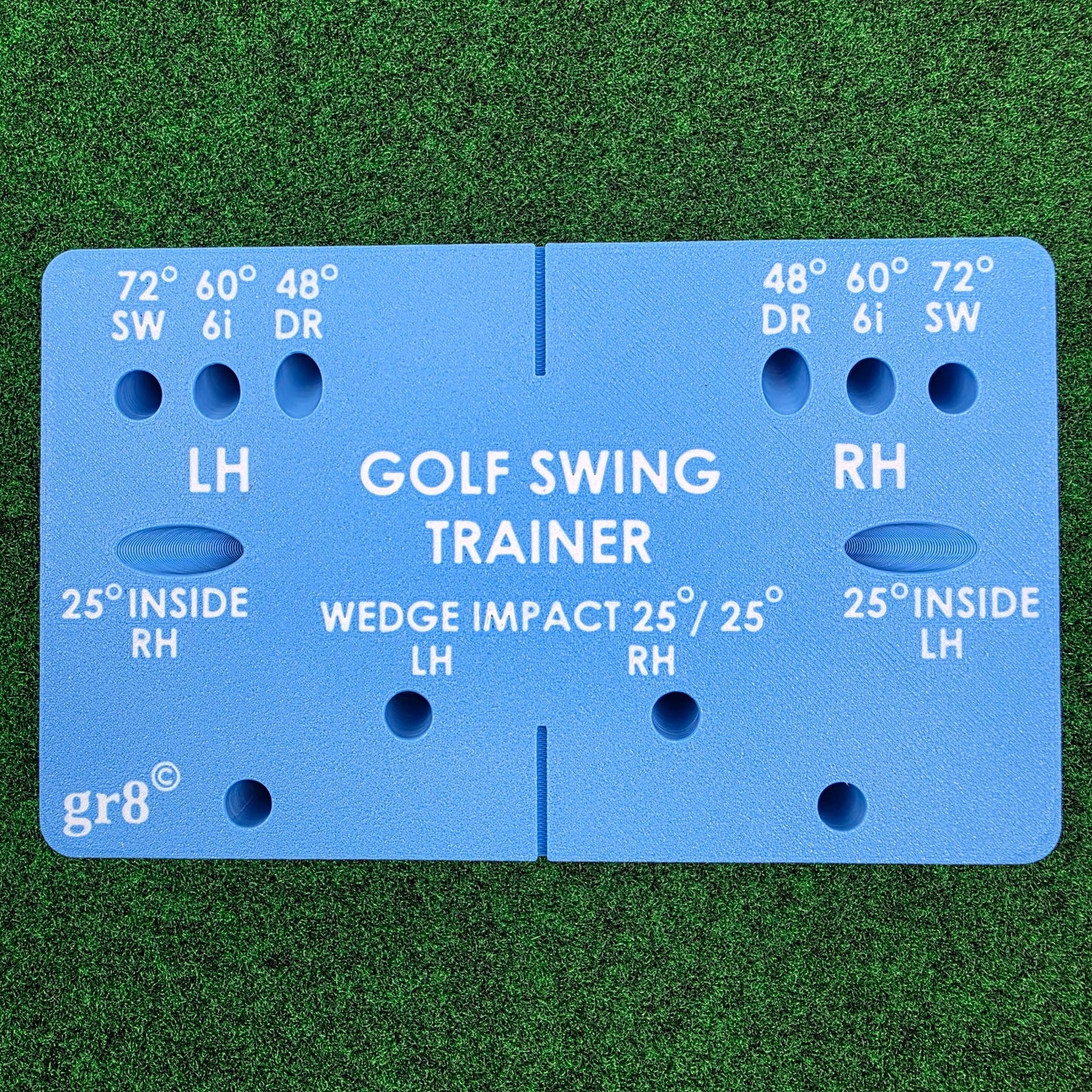 NEW Gr8 Golf Swing Trainer Alignment Aid Weighted & W/Color Text For LH/RH  🌟