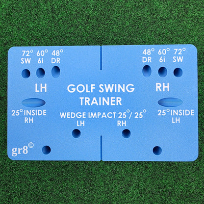 NEW Gr8 Golf Swing Trainer Alignment Aid Weighted & W/Color Text For LH/RH  🌟