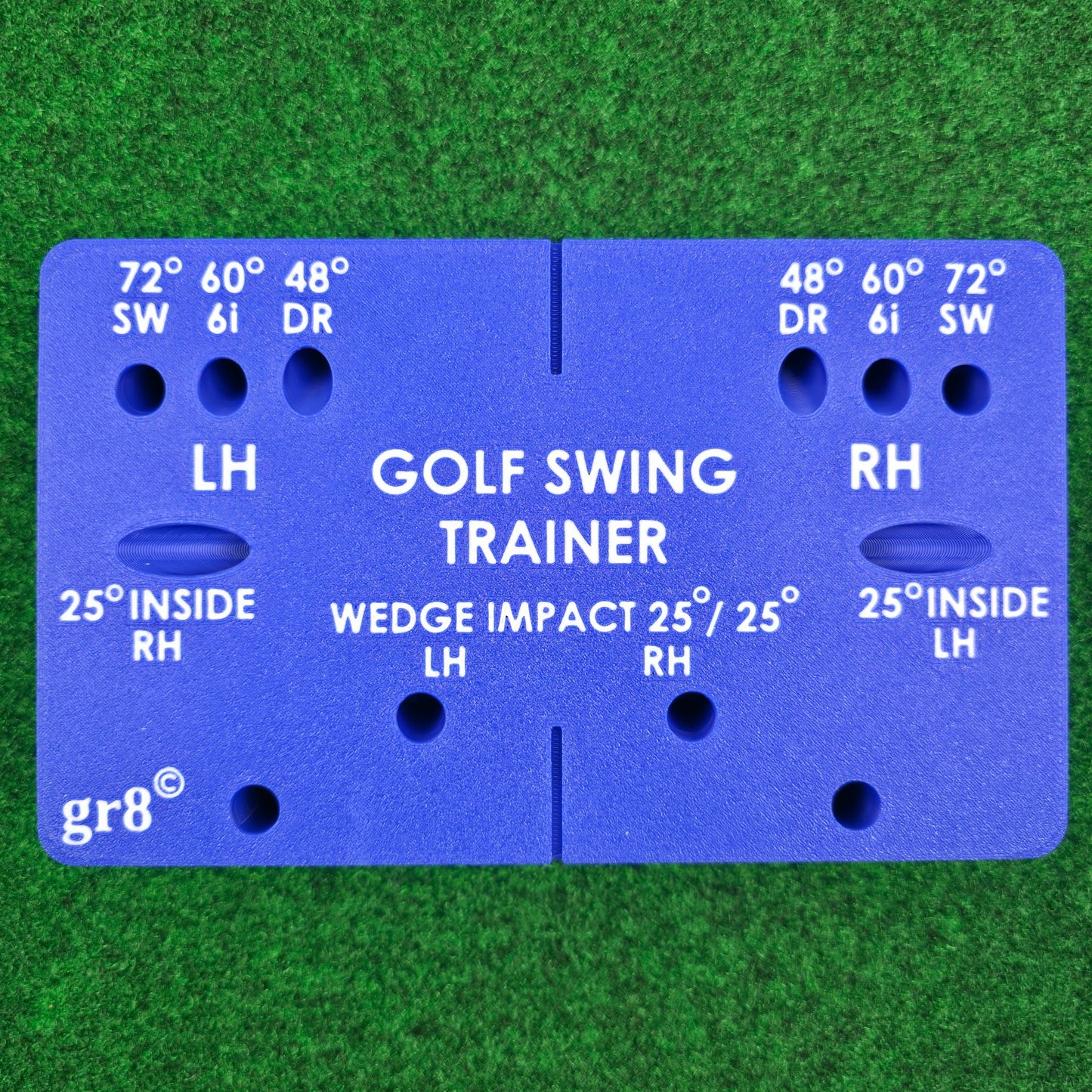 NEW Gr8 Golf Swing Trainer Alignment Aid Weighted & W/Color Text For LH/RH  🌟