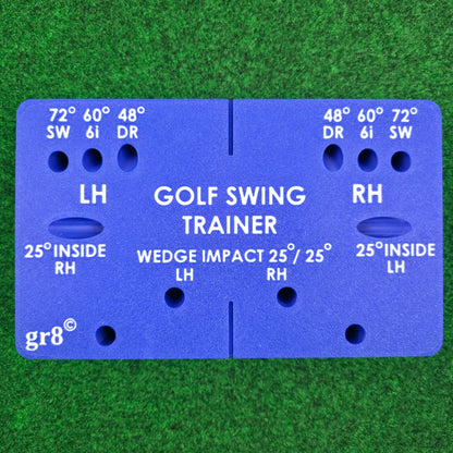 NEW Gr8 Golf Swing Trainer Alignment Aid Weighted & W/Color Text For LH/RH  🌟