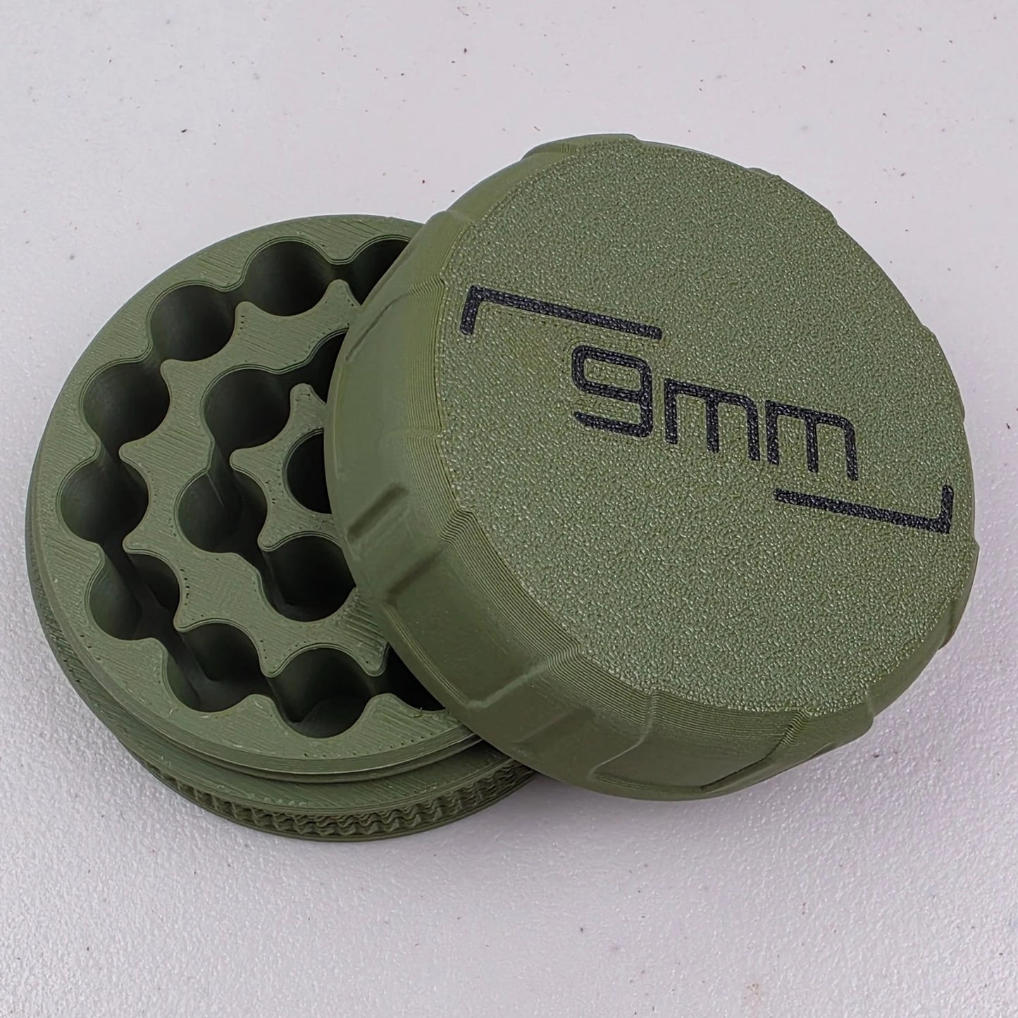 9mm Ammo Box Storage Case 20 Rounds with Screw On Lid | Trusted eBay Seller 🌟